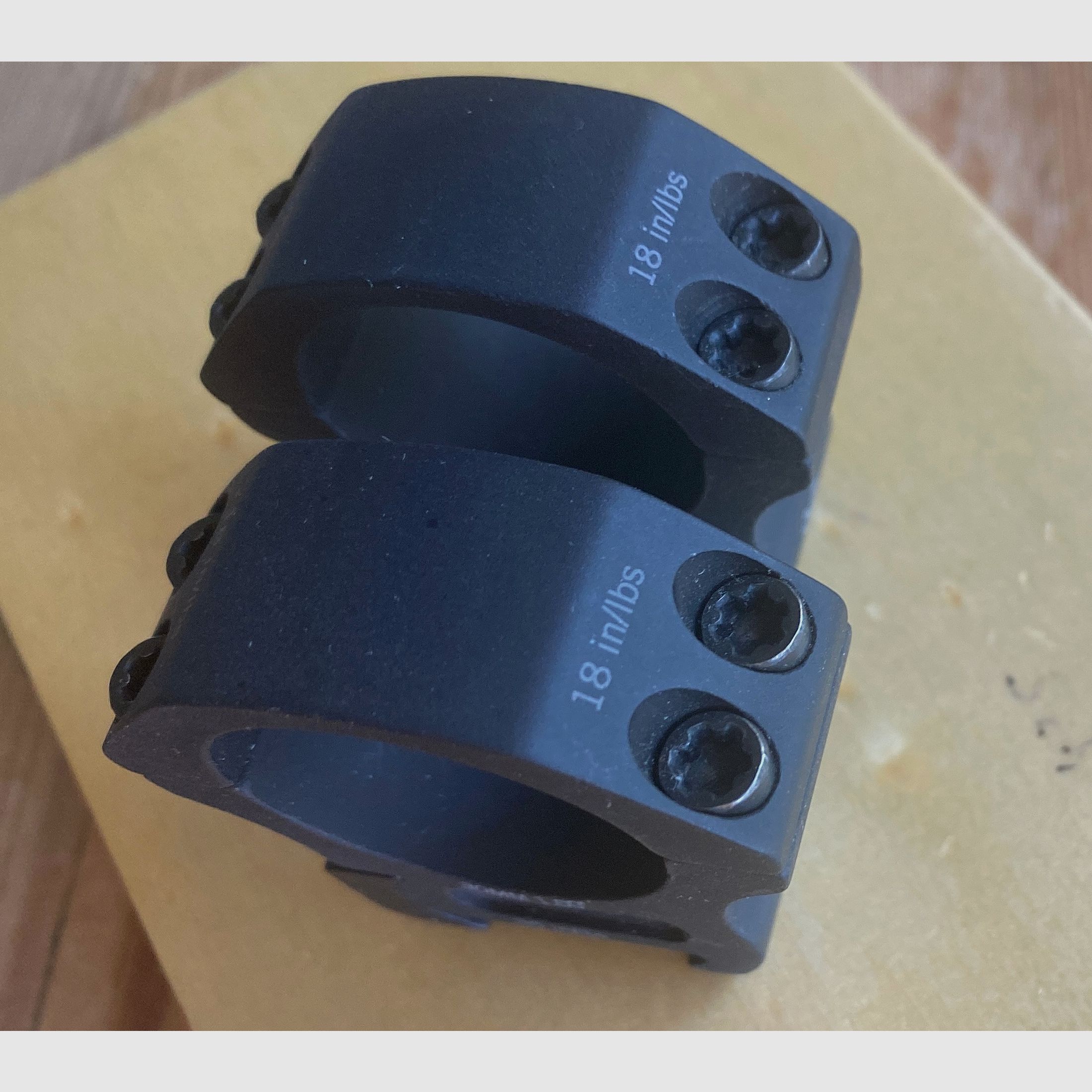 Bagues de montage Vortex Pro 30mm 10,5mm hauteur de selle état top !