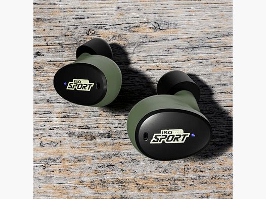 ISOTUNES Caliber In-Ear Gehörschutz oliv