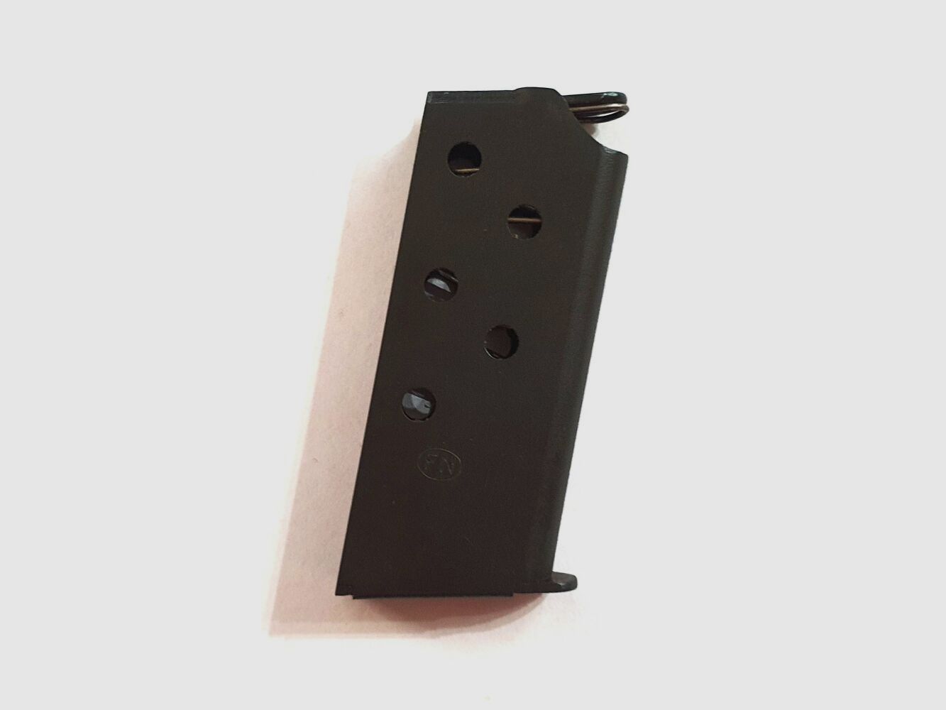 FN magazine for FN 1903 in 6.35mm, stamped with FN