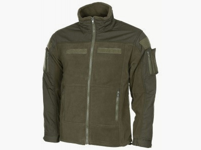 MFH FLEECEJACKE "COMBAT" - OLIV