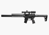 SIG SAUER MCX schwarz 4,5mm inkl. SIG ZF 1-4x24 - Druckluft Co2 Non BlowBack