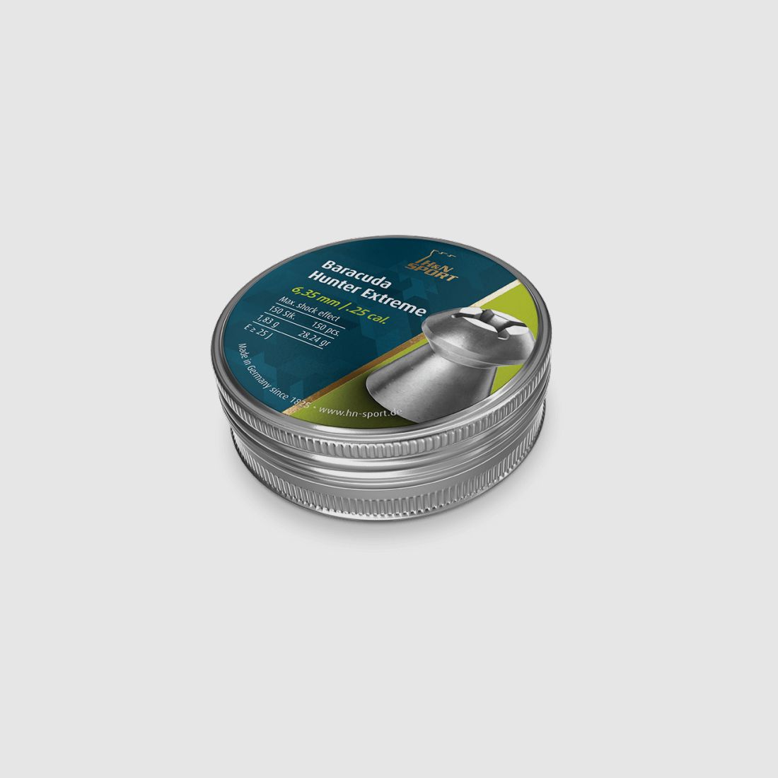 H&N BARACUDA HUNTER EXTREME 6,35MM 28,24 gr 150 Stk.