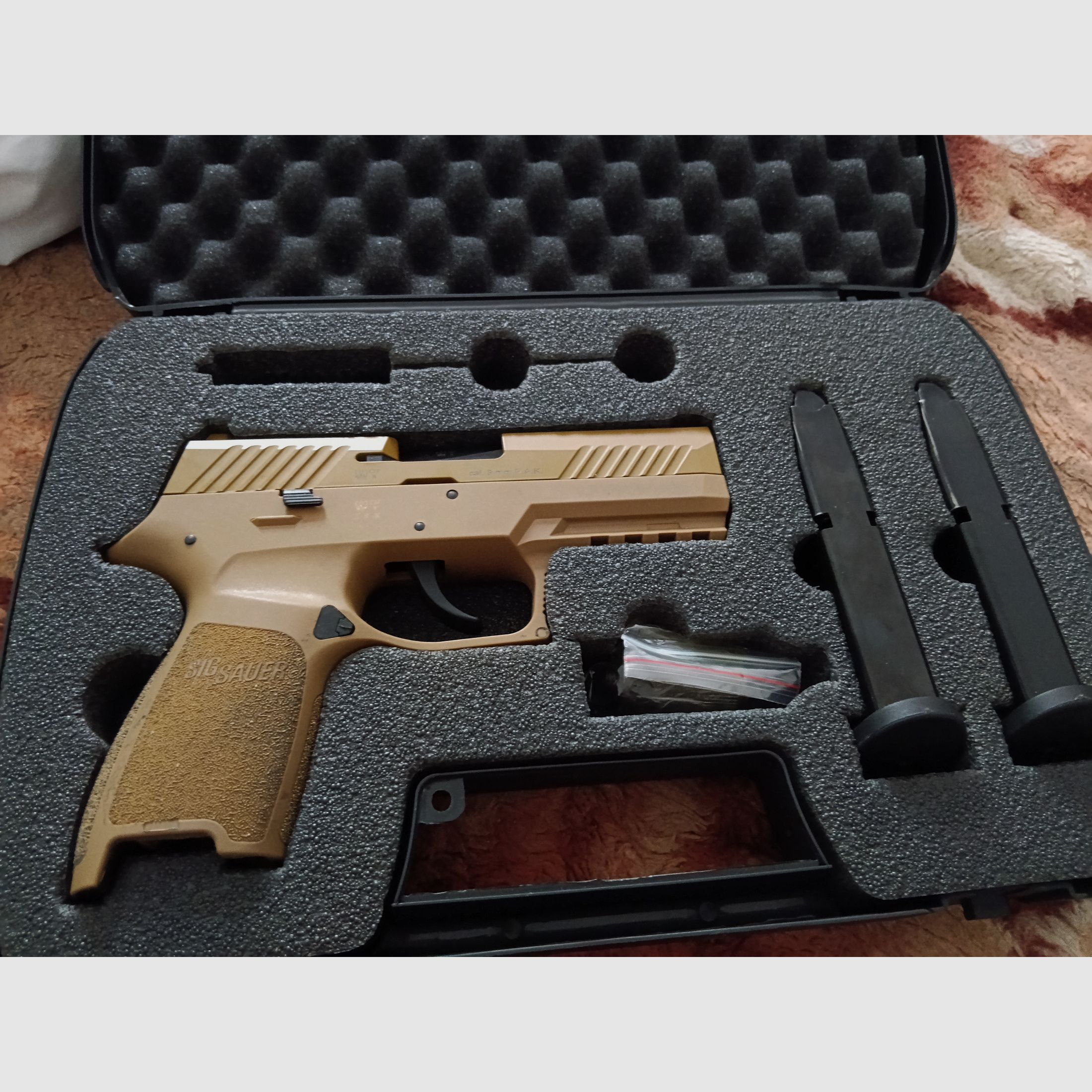 Sig Sauer P 320 pistola de fogueo