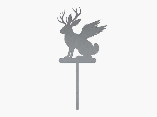 Decoratieve Bloemensteeker "Wolpertinger"