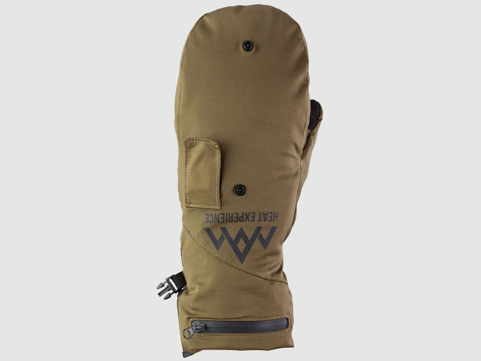 HeatX Heated Hunting Pullover Gloves Oliv Green L