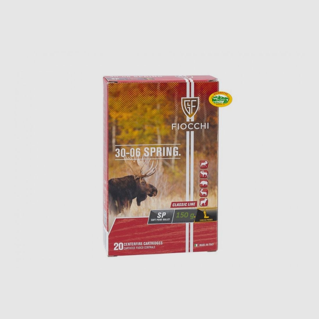 FIOCCHI Munition Kal.30-06 SP 150gr.