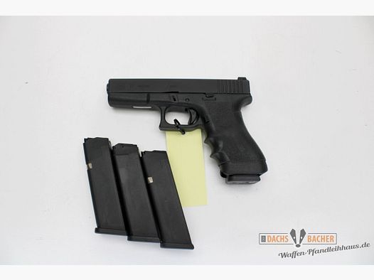 Pistole Glock 17 Kal 9 Para mit 4 Magazinen