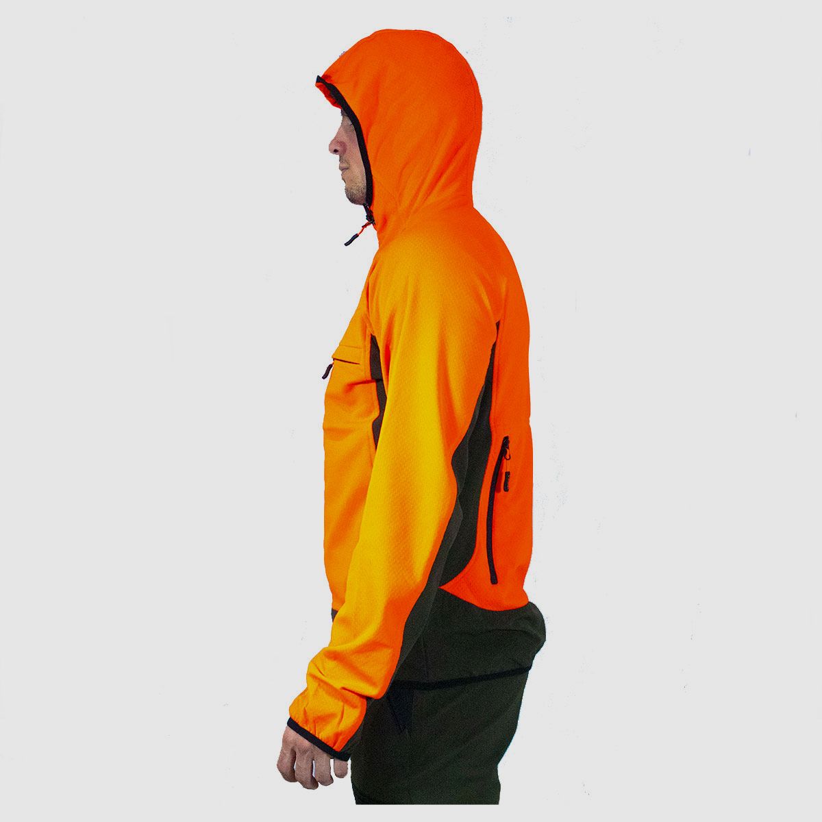 BLATEX – HYBRIDJACKE ELAST GRÜN/ORANGE, Bild 3 von 4