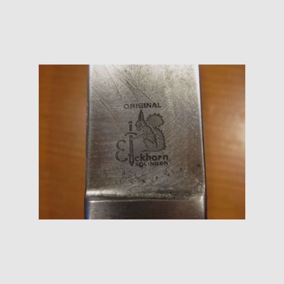 Original driving knife HJ with motto from Wk2 (Original Eickhorn Solingen)