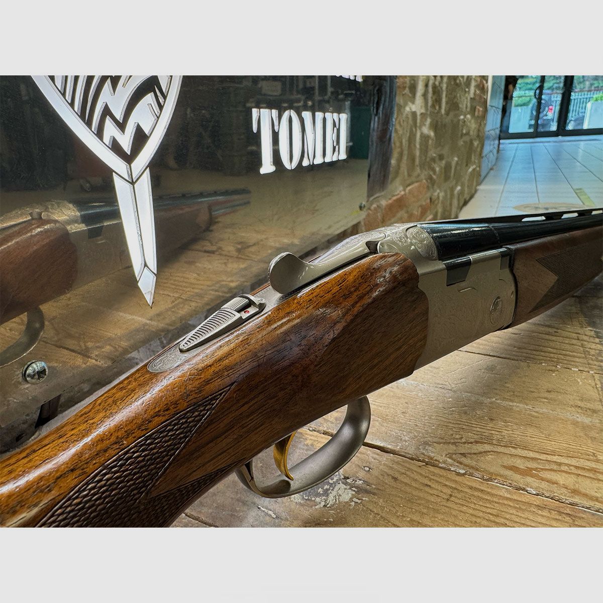 GEBRAUCHT – Bockdoppelflinte – BERETTA MOD. SILVER PIGEON S Kal. 12, Bild 3 von 9