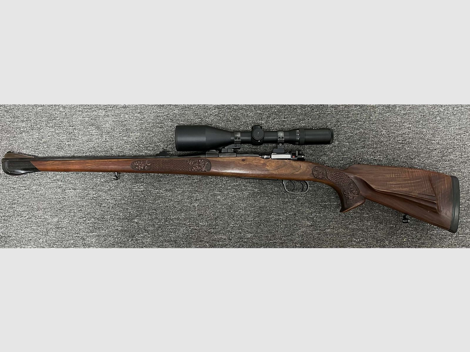 Stutzen 7x64 in 98er system + Kaps 2,5-10x56