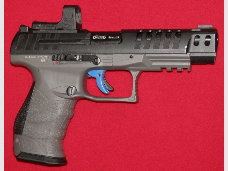 WALTHER CO2 Pistole, eine WALTHER Q5 MATCH in 4,5mm mit F - Zeichen