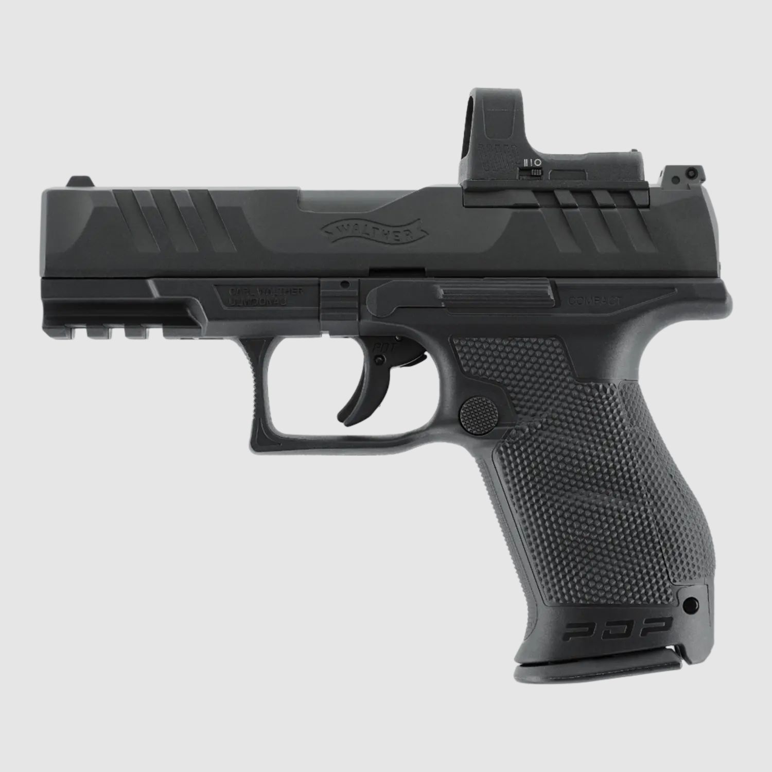 Walther PDP Compact 4" BLK SET CO2 Pistol 4.5 mm BB + RDS Red Dot