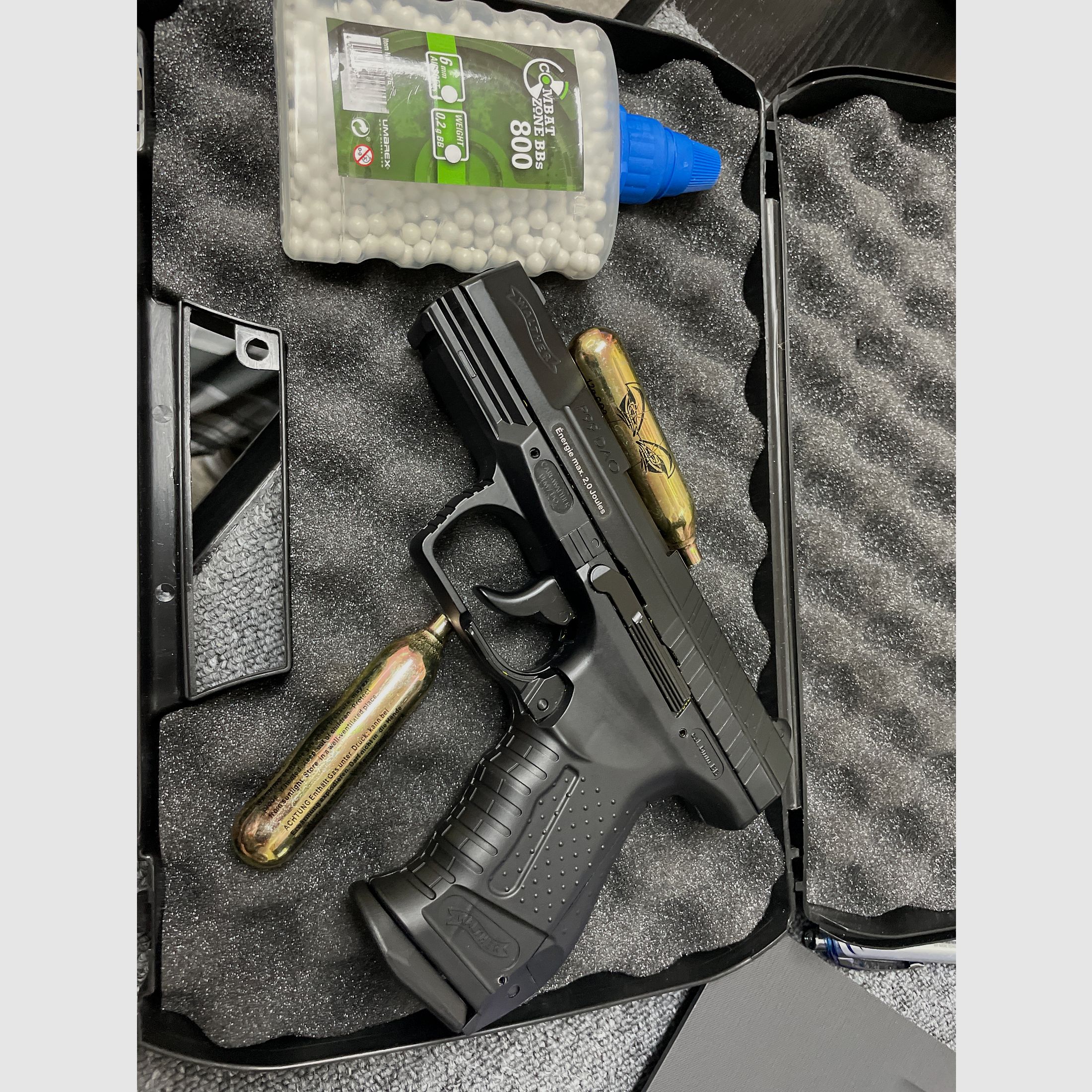 Walther P99DAO kal.6mm BB maks. energia 2,0 dżuli
