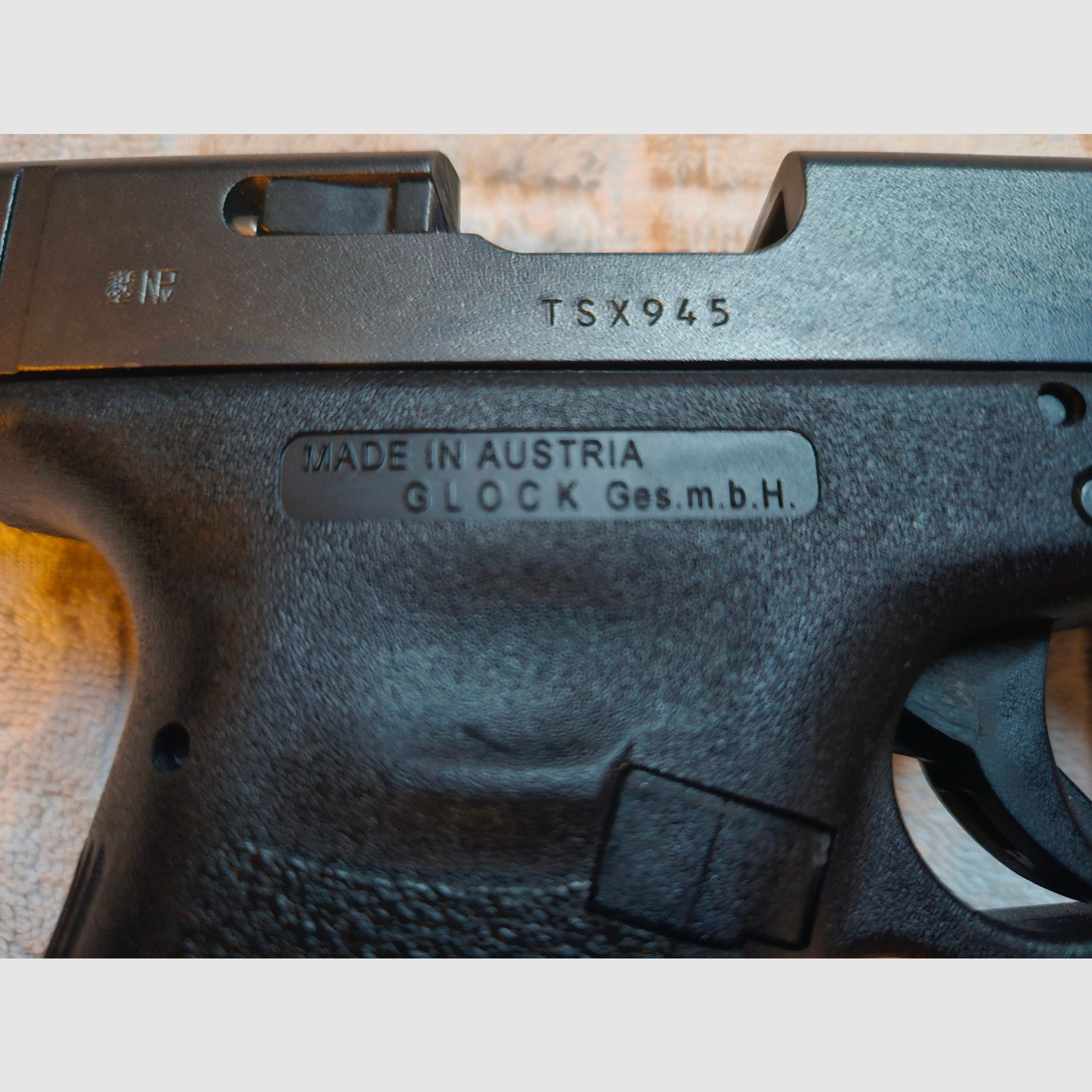 Pistole Glock 34, Gen 3 / langer Lauf