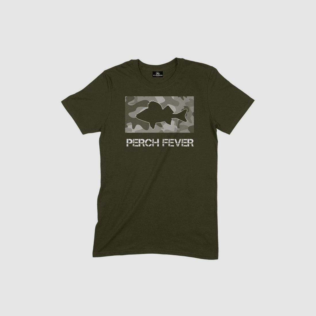 T-SHIRT YUKI PERCH FEVER OLIVE, Bild 1 von 2