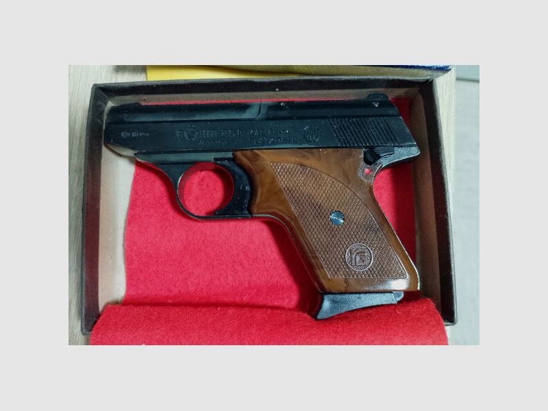 Seltene Röhm RG 8 im Kaliber 8 mm Knall/ PTB 154 mit OVP!
