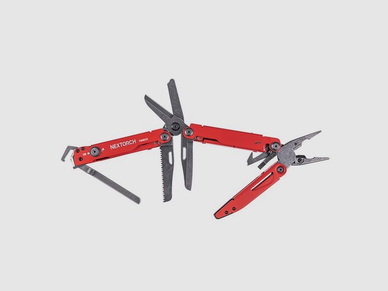 NEXTORCH PIONEER MT20RE Rescue – Multitool 14-en-1 avec ciseaux de secours