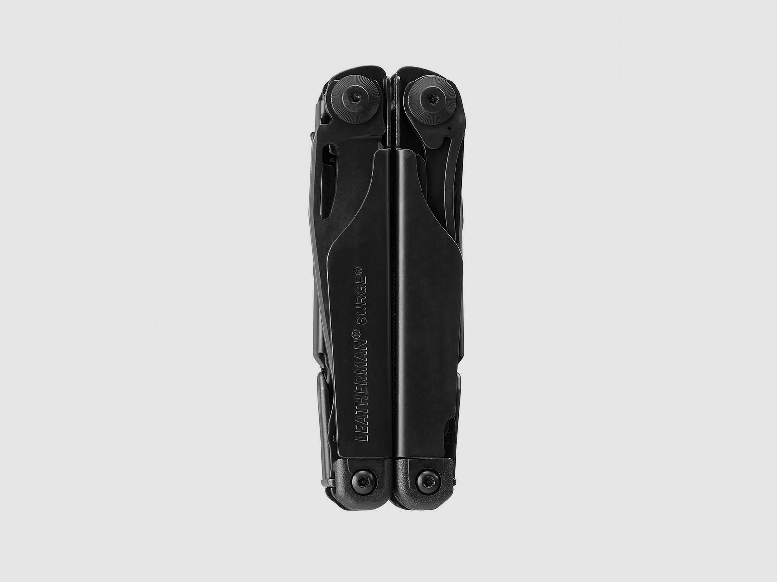 Leatherman SURGE Black, Nylon Holster, Schwarz, L
