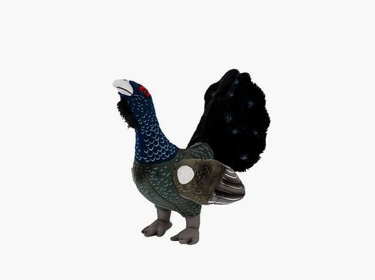 LivingActive Auerhuhn Plüschtier 28 cm – Großes Waldvogel-Kuscheltier
