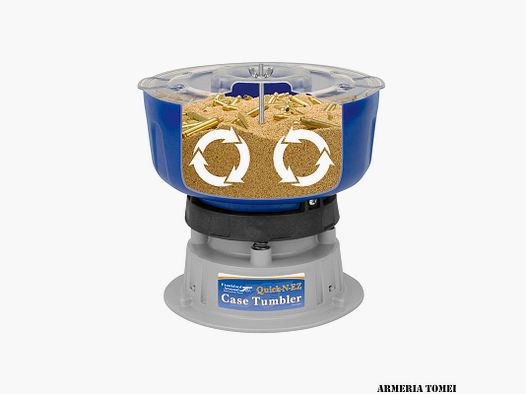 FRANKFORD ARSENAL – QUICK-N-EZ CASE TUMBLER VIBRO PULITORE PER BOSSOLI 220V