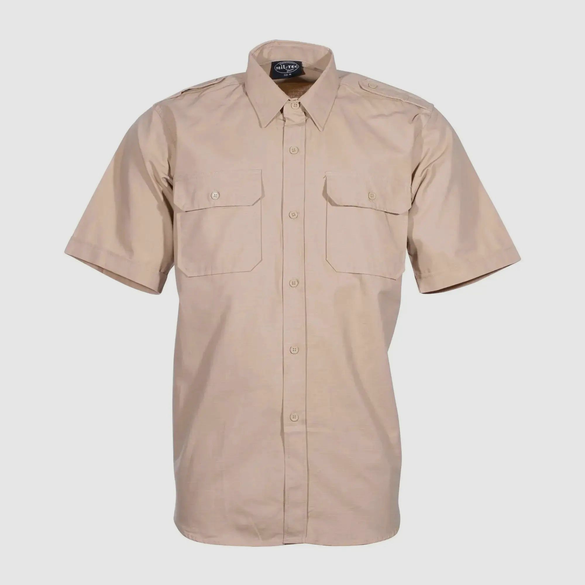 Mil-Tec Chemise Tropicale Manches Courtes Coton - S Hommes