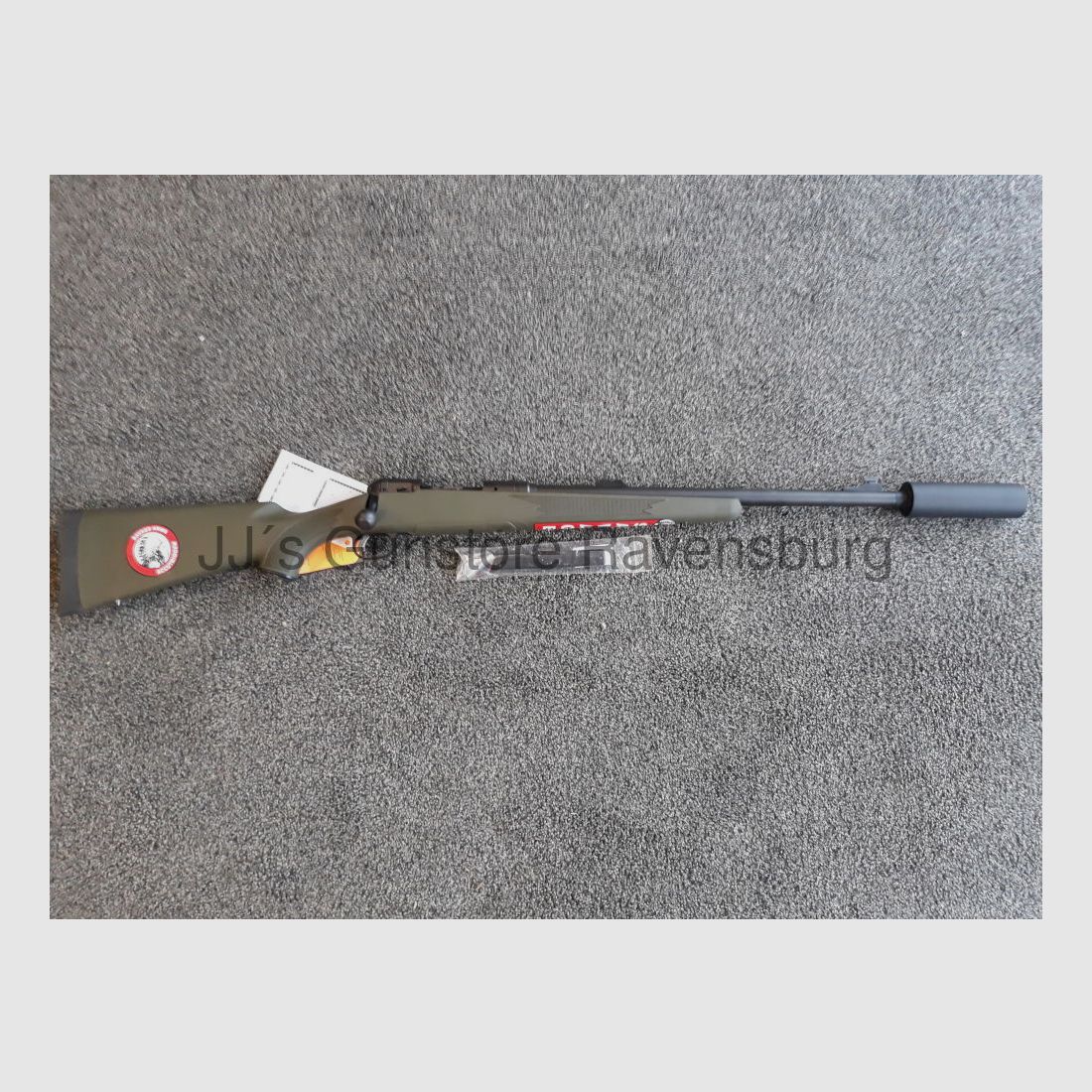 Savage 19662 mit Schalldämpfer	 19662