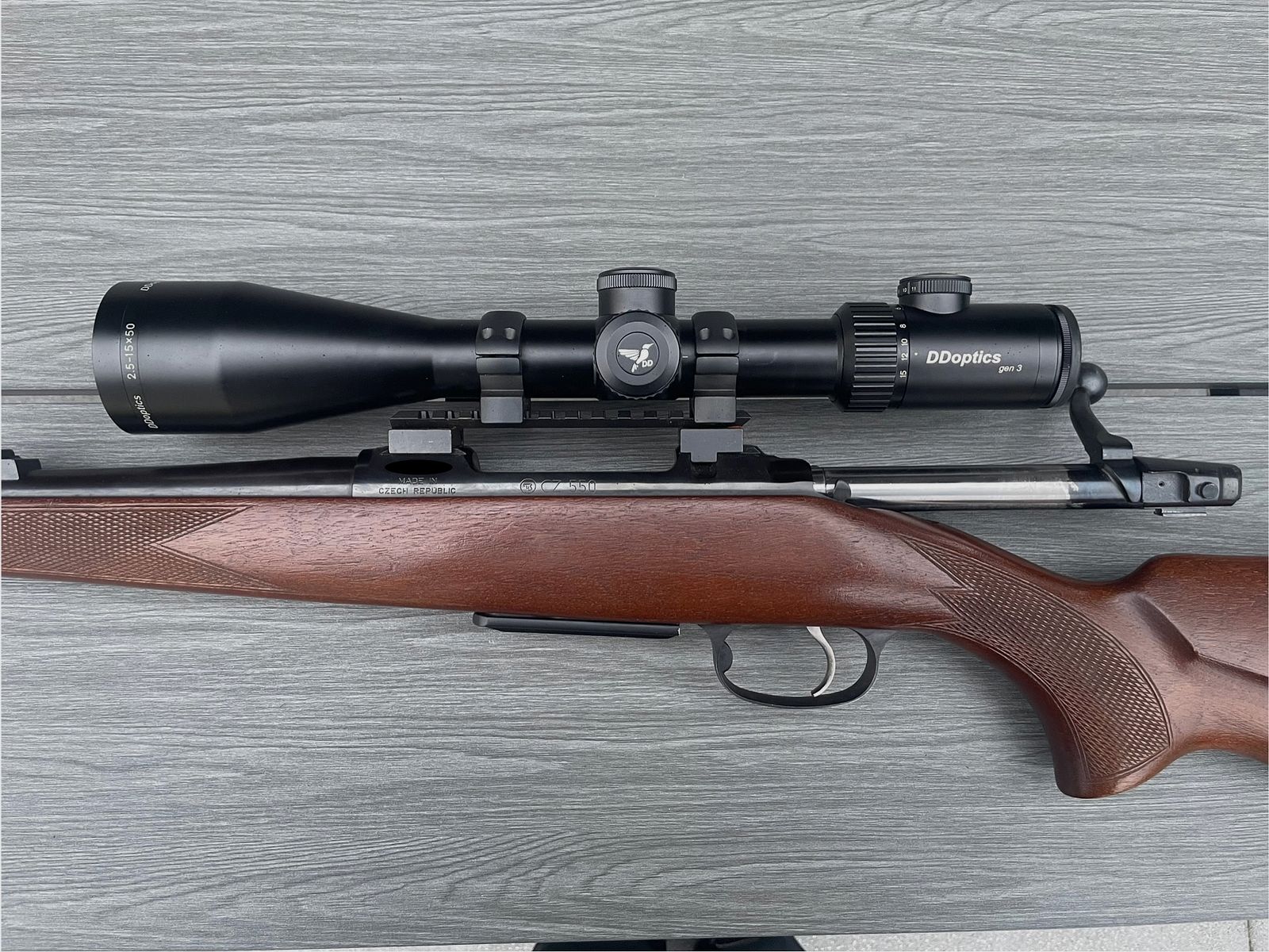 CZ 550 repeating rifle .308 Win with detachable magazine
