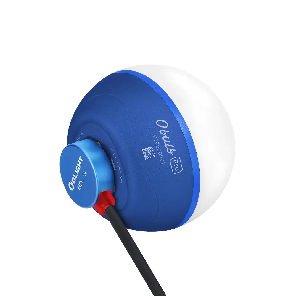 Lumière LED portable avec télécommande Bluetooth Obulb Pro Olight verte, image 8 sur 22