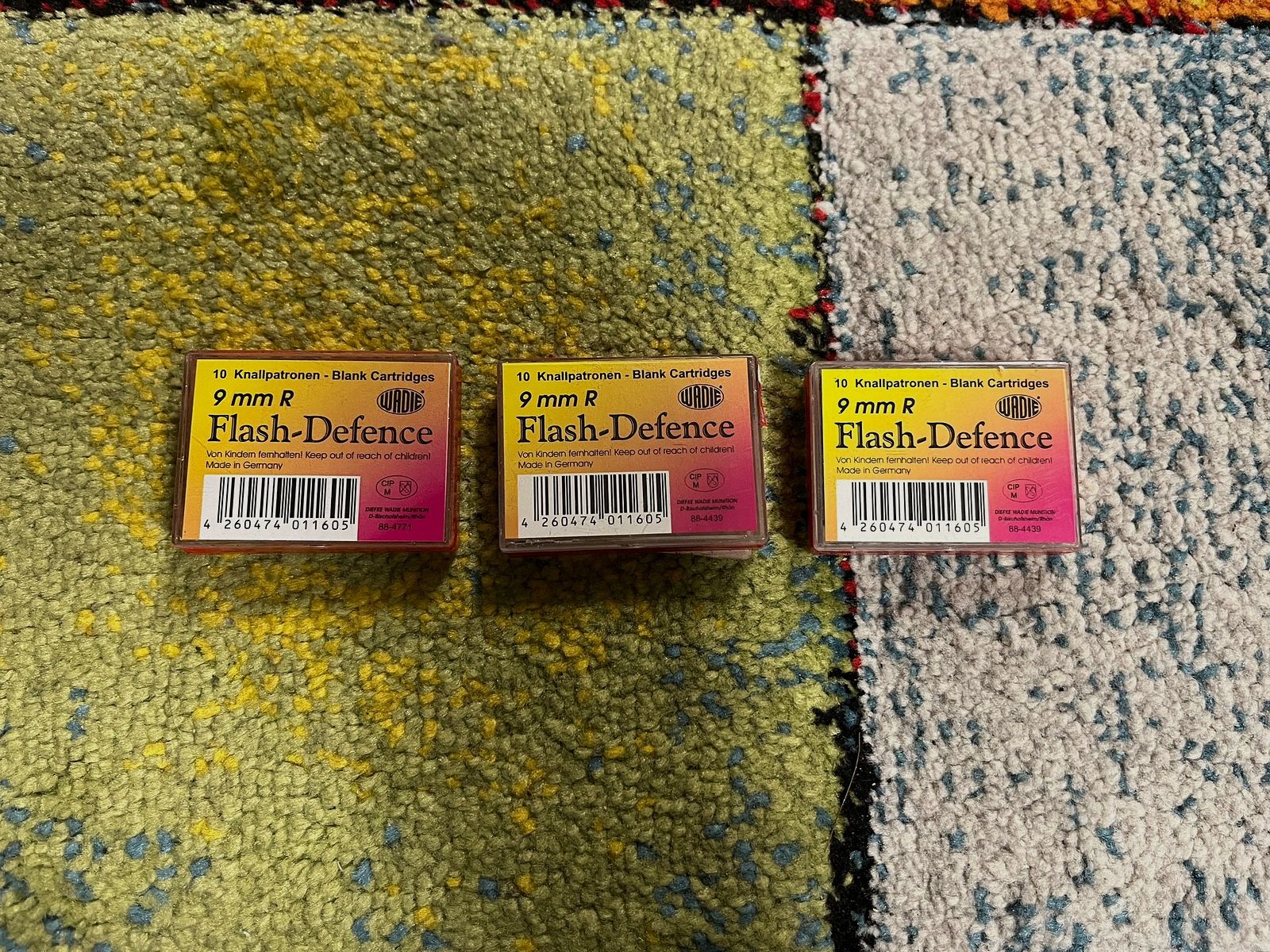 9mm RK Flash-Defence Platzpatronen