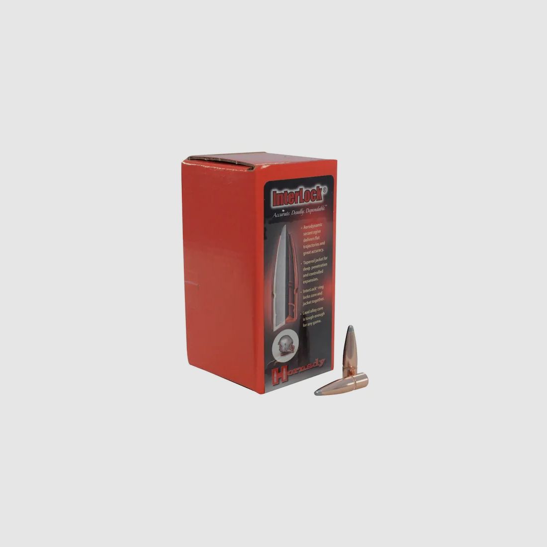 Proiettile Hornady 7mm/.284 INTERLOCK SP 139GR 100 pezzi