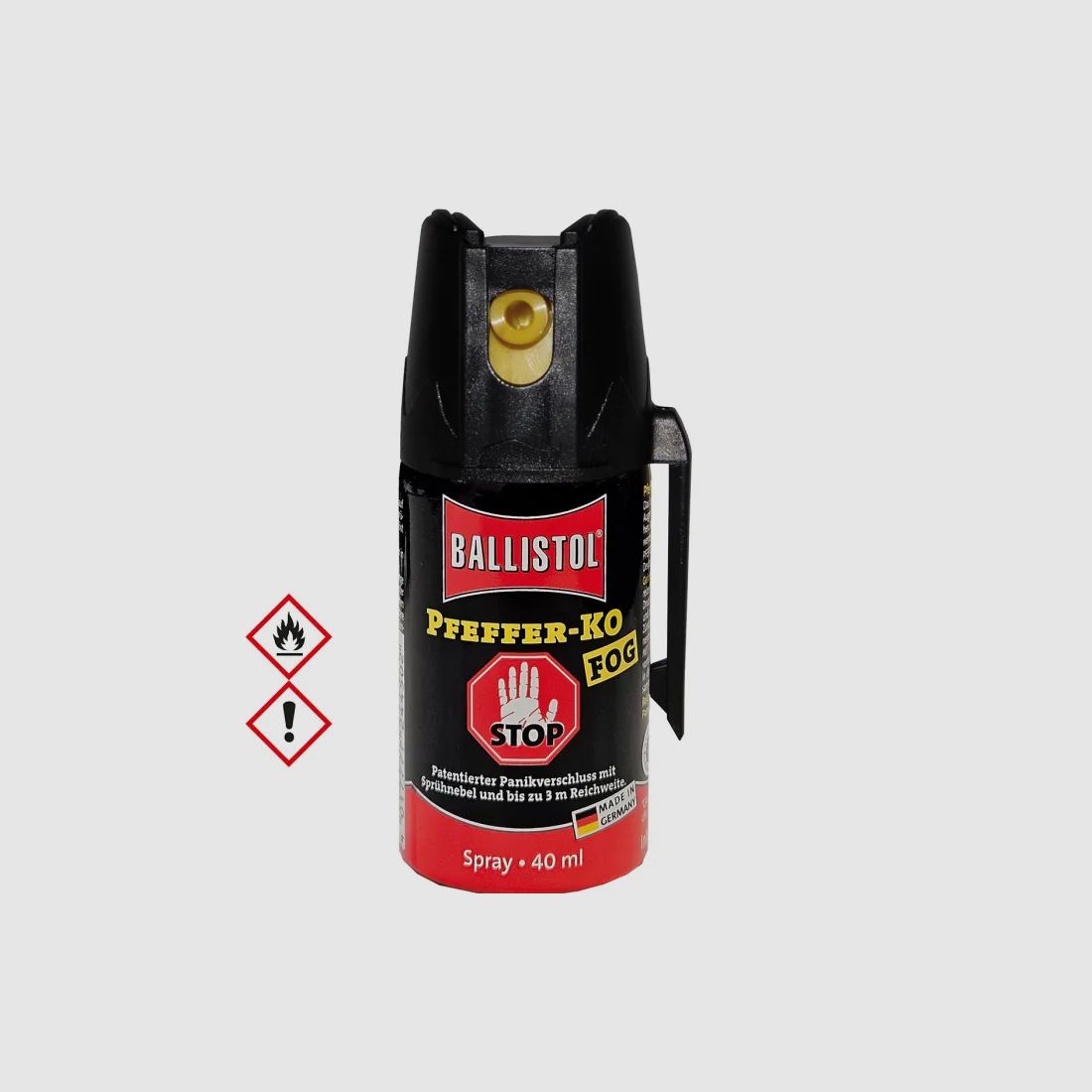 Spray de defensa de pimienta Klever K.O. FOG (neblina en spray) 40 ml