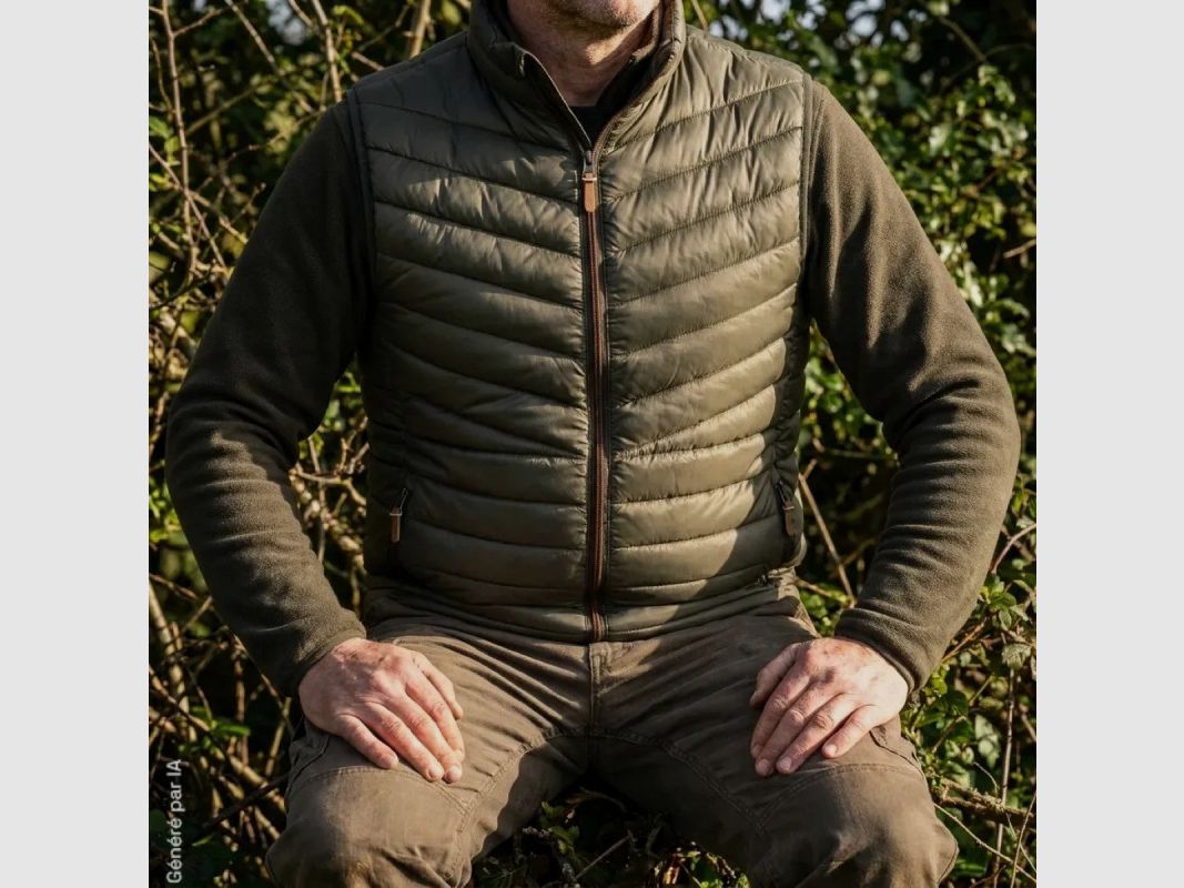 Gilet Stagunt Teva 2 bronze gesteppter und wasserabweisender, Bild 5 von 5