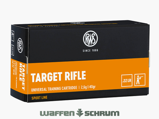 RWS .22lr Target Rifle 2,6g - 40gr