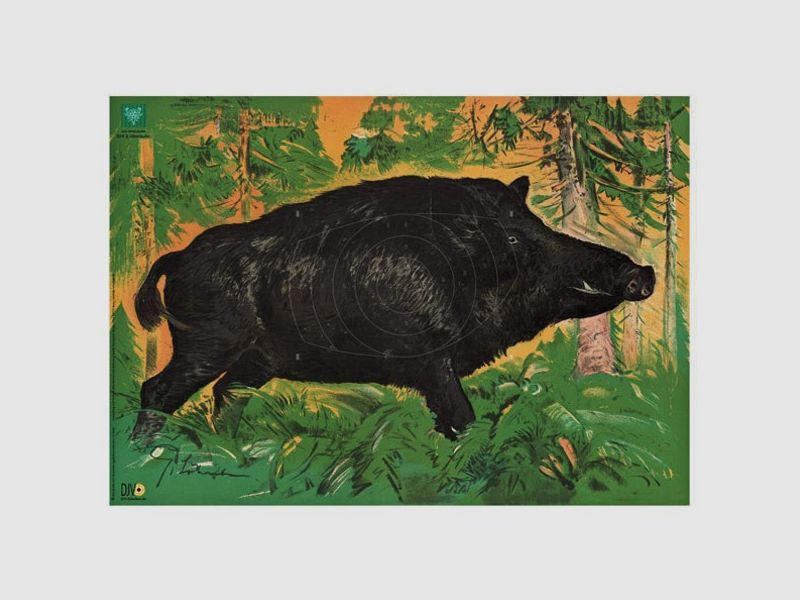 DJV-Scheibe Nr.2 Überläufer