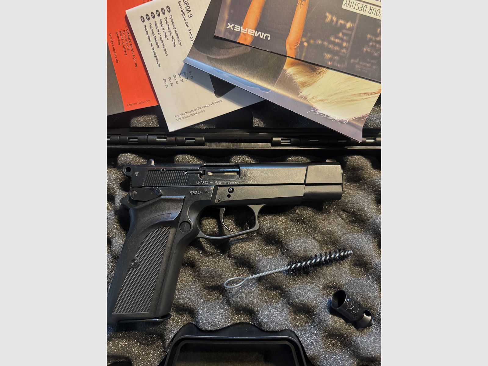 Browning GPDA 9BLK 9mm P.A.K.