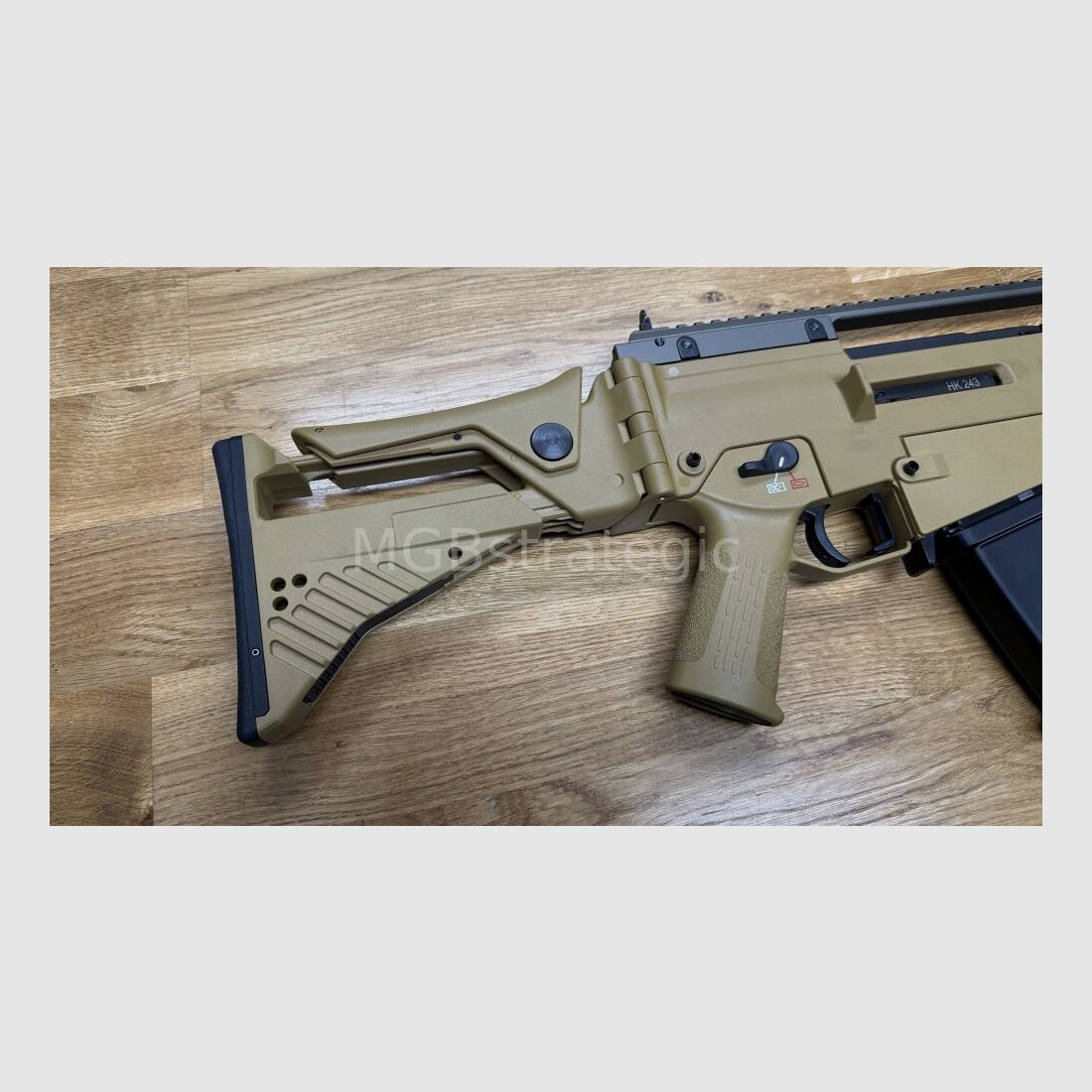 Heckler & Koch MGB243C Edición Limitada carabina semiautomática .223Rem HK243 en longitud de cañón "G36C" Edición Limitada por MGB - Culata fija - versión civil del H&K G36C, imagen 4 de 5