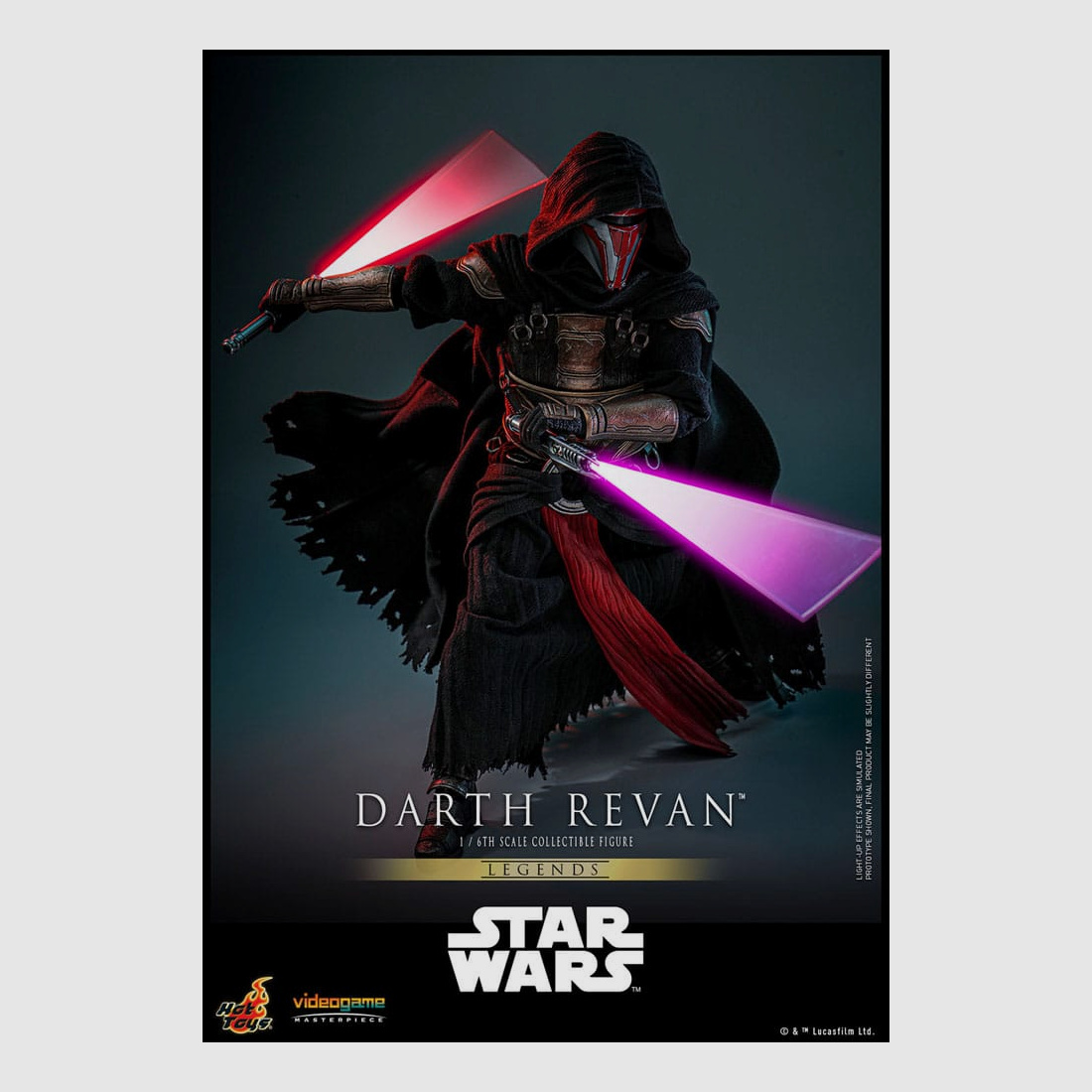 Star Wars Legends Videogame Masterpiece Actionfigur 1/6 Darth Revan 31 cm | 43248