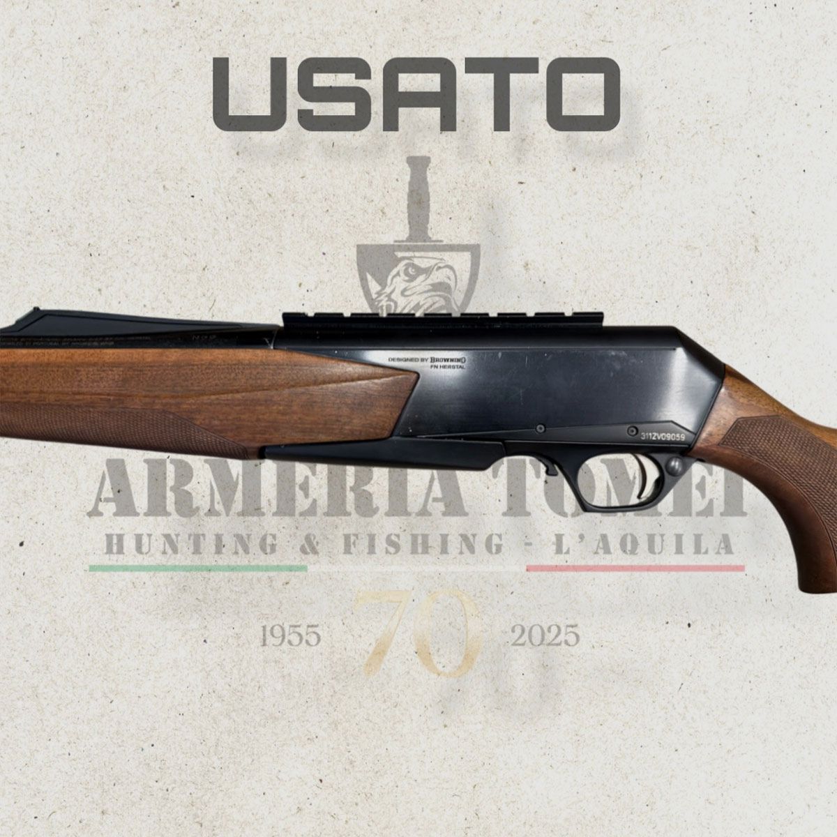 UTILISÉ – FUSIL – BROWNING MOD. BAR MK3 HUNTER cal. 308 Win., image 5 sur 5