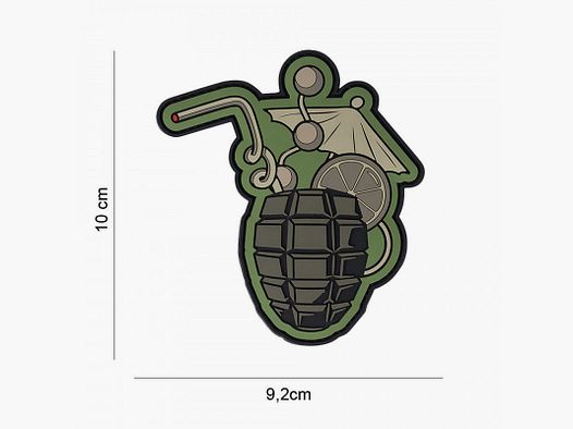 101 INC PATCH GRANATA COKTAIL 3D PVC