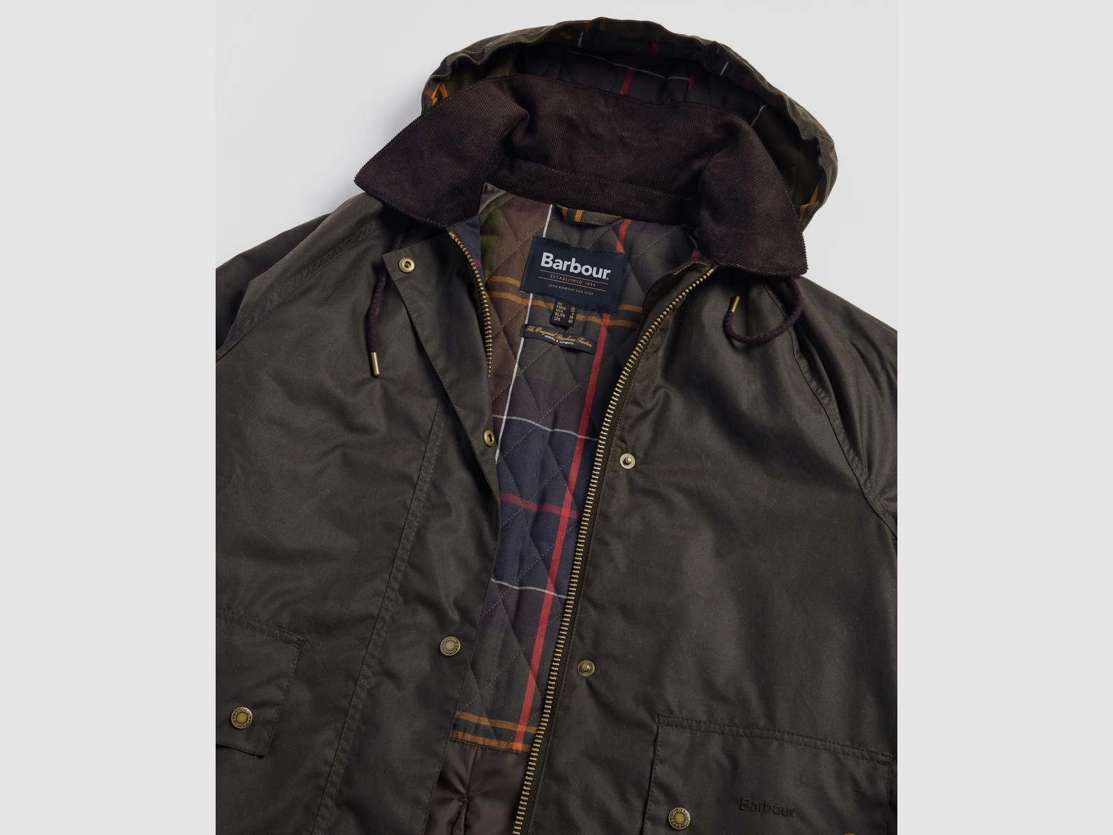 BARBOUR Wachsjacke Willows OLIV