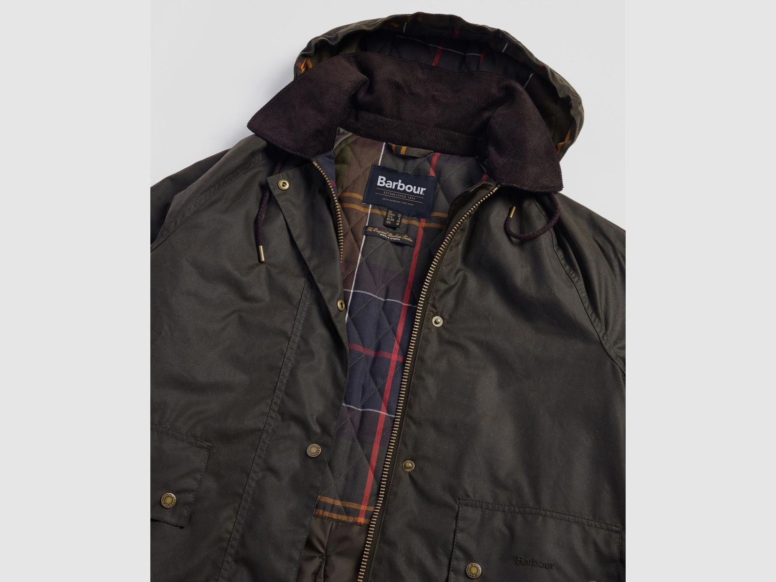 Chaqueta de cera BARBOUR Willows OLIVA