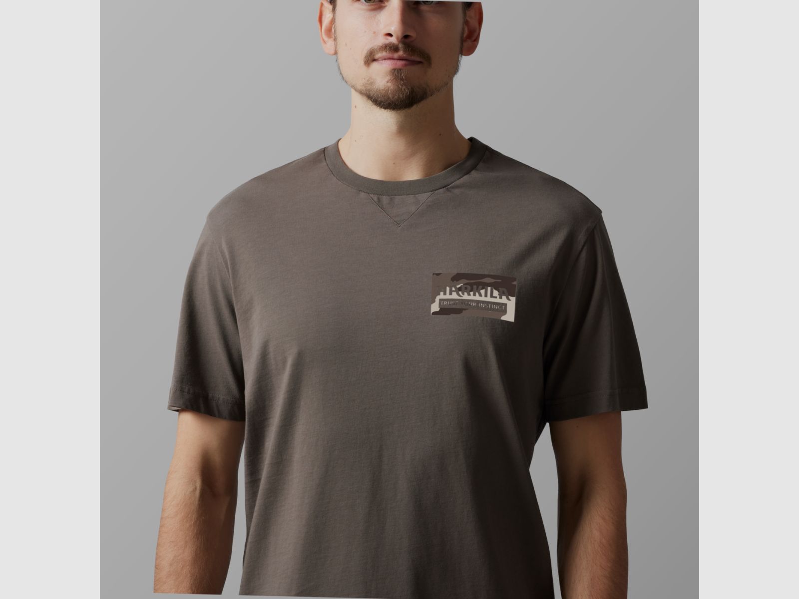 HÄRKILA Core T-Shirt Brown Granite