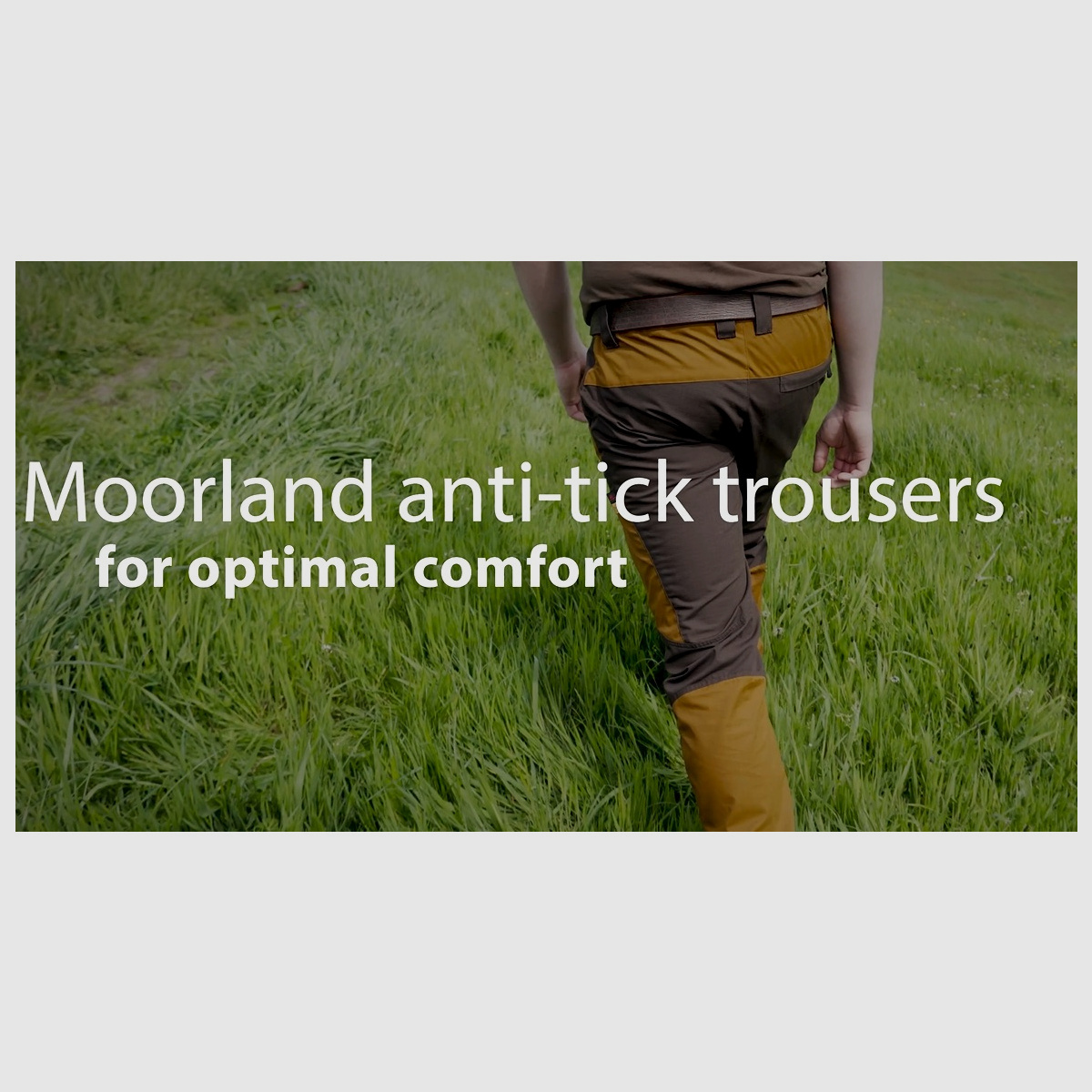 SHOOTERKING Moorland Trousers Aniti-Zeck Tangeri/ Charcoal