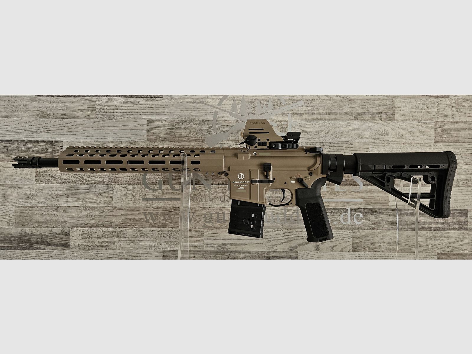 Schmeisser AR-15 M4FL FDE 14,5" Cal. .223Rem. + Falke LE FDE - envío gratis - producto nuevo del comercio especializado