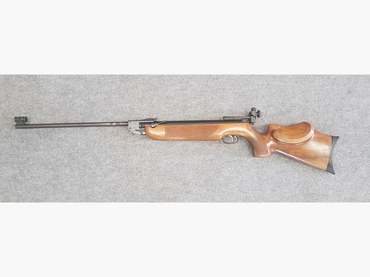 Sehr altes Weihrauch HW55 T  mit Tiroler Walnussschaft Knicker Luftgewehr  ohne F-Zeichen aus den 60iger Jahren cal. 4,5mm Diabolo