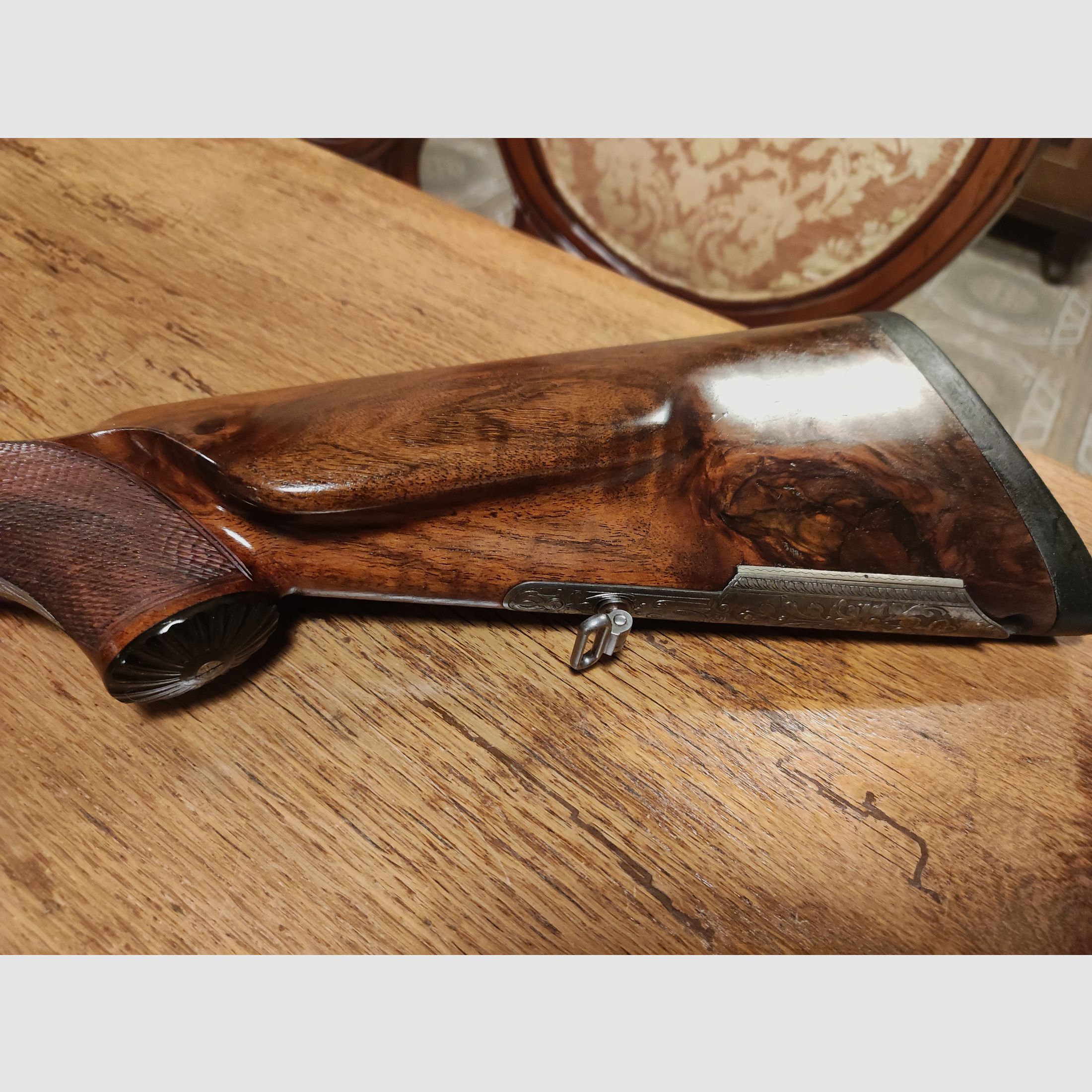 Neuwertiger Ferlacher Drilling 5,6x50R Mag 16/70 Hahndrilling Rouxverschluss kein Krieghoff Blaser Merkel Nimrod Suhl Simson Collath