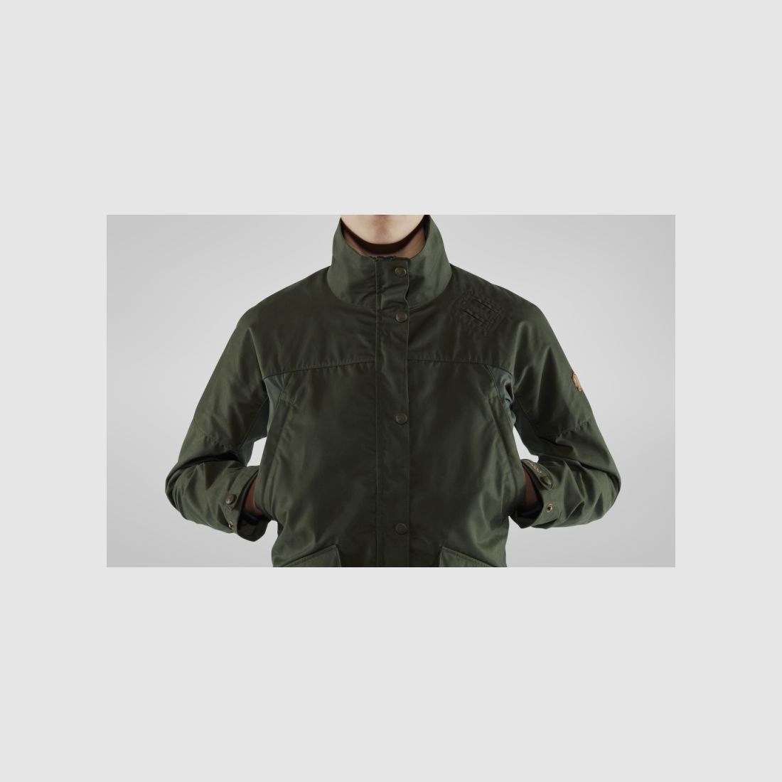 Fjällräven Damen Jagdjacke Forest Hybrid Deep Forest