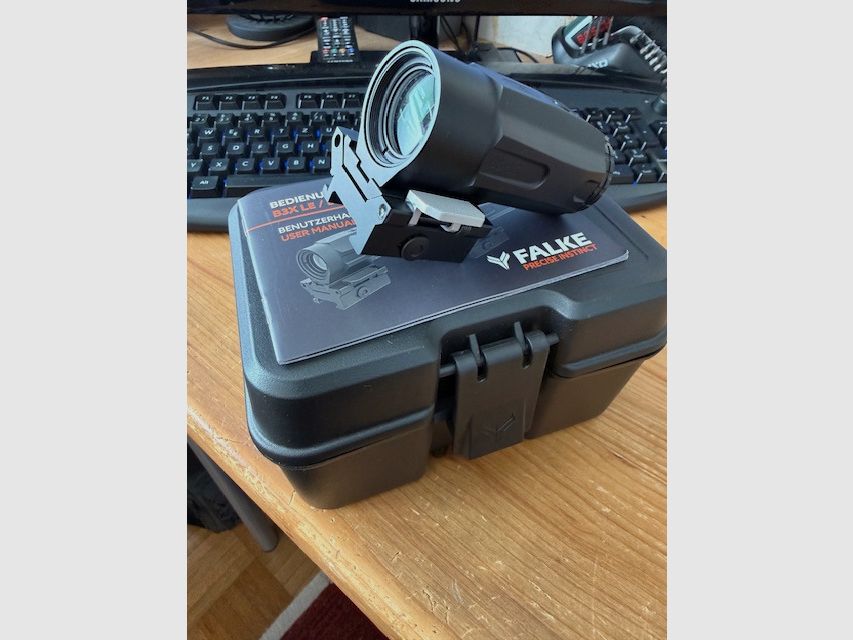 +++toptoptop Falke Set: LE QL Gen 2 Reflexvisier & B5X Magnifier (5-fach) – Top Zustand+++