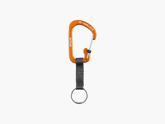 NITEIZE – SLIDELOCK® KEY RING ALUMINUM Orange